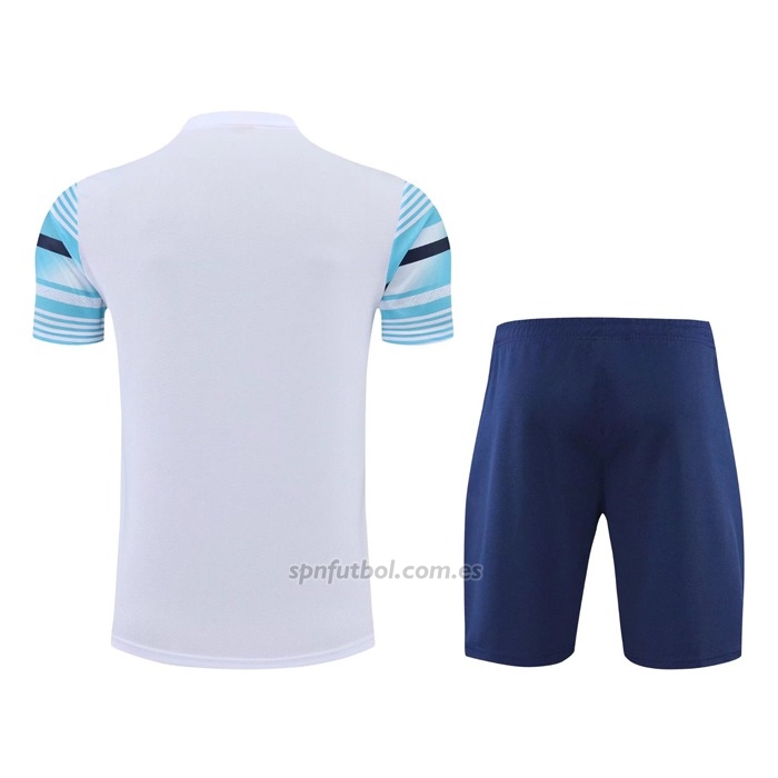 Chandal del Manchester City Manga Corta 2022 Azul - Pantalon Corto